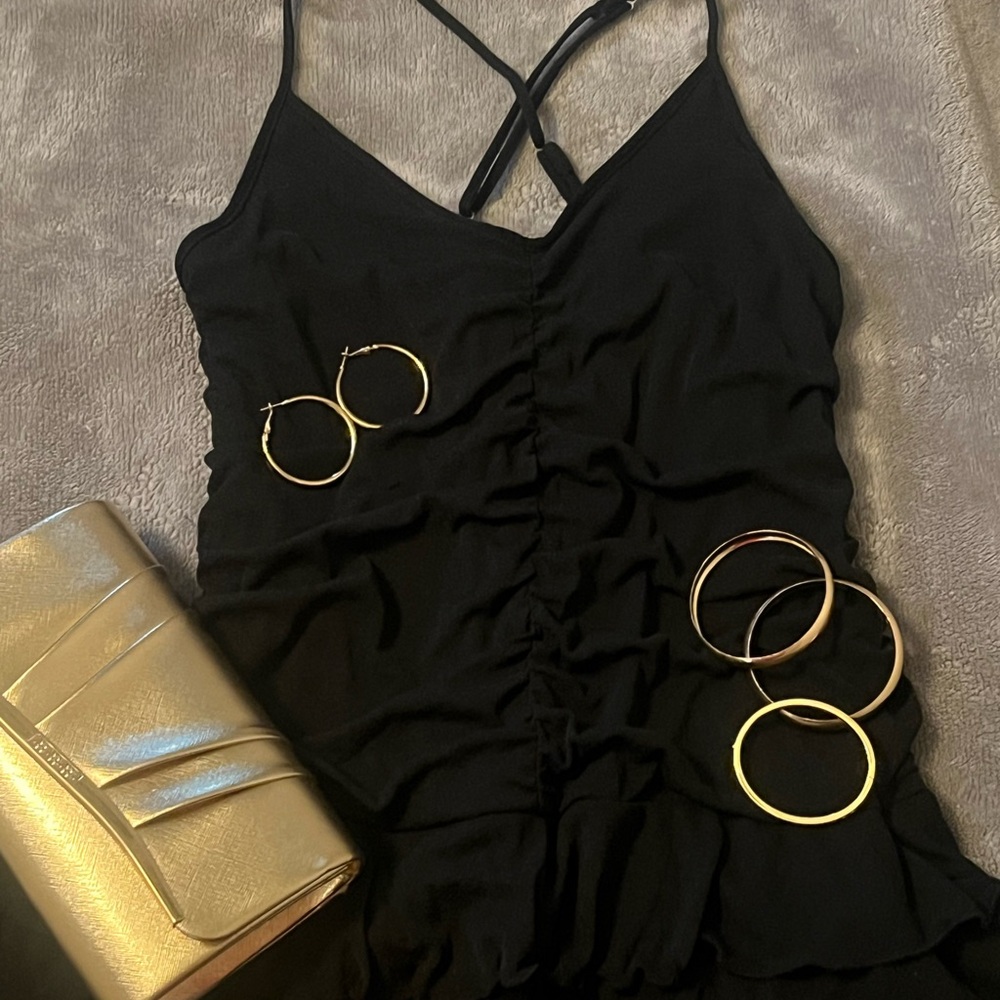 XXL Wild Fable Black Mini Dress